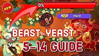 Beast Yeast 514 Hard Mode Guide  Path to the Springs  Cookie Run Kingdom [upl. by Retsevlis]