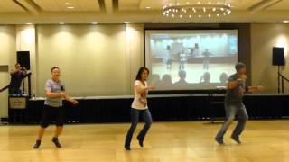 Cliché Love Song Line Dance by Team USA WCLDM [upl. by Nanahs]