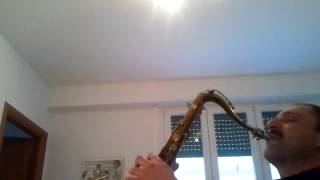 Massimo DAvola plays vintage Berg Larsen 130 2 M Sonny Rollins WOW [upl. by Decca]