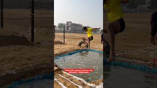 Long jump training in water  longjump [upl. by Gnus56]