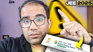 JEE 2025 NTA 📢URGENT Update  😱Shocking Cutoffs😱  Expected Marks Vs Percentile  Vinay Shur Sir [upl. by Aylatan]