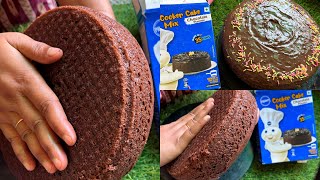 Pillsbury Cooker Cake Mix recipe in Bengali  Pillsbury Chocolate Cake Mix recipe  Easy Cake recipe [upl. by O'Malley]