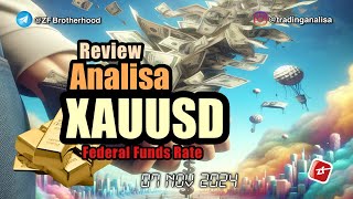 REVIEW Analisa Teknikal XAUUSD tgl 07 Nov 2024 [upl. by Natelson]