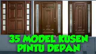 35 model kusen pintu minimalis terbaru duniatukangkayu Dunia Tukang Kayu [upl. by Emirac]