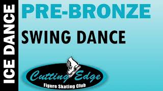 Cutting Edge FSC  Ice Dance  PreBronze  Swing Dance [upl. by Assirahc]