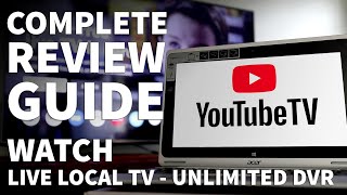 YouTube TV Review Live Guide and Local Channels  YouTube TV Channel Lineup and DVR Features [upl. by Suhpoelc]