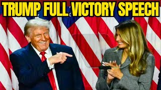 😂Funny moments in Trumps victory speech😂 [upl. by Furnary]