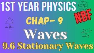 96 Stationary Waves Class 11Physics Chapter 9  National Book Foundation [upl. by Amabelle]