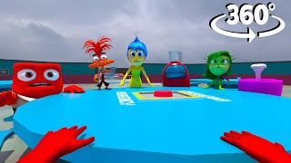 Inside Out in AMONG US 360° Video  Emotions in VR [upl. by Kenyon355]