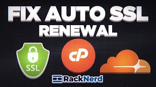 Fix AutoSSL Renewal In cPanel for Cloudflare Domains [upl. by Aicac]