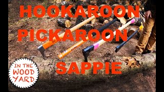 327  Pickaroons Hookaroons and Sappies  Husqvarna vs Stihl vs Logrite vs Fiskars Comparison [upl. by Angelis]