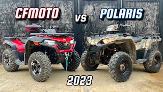 CFMOTO CFORCE 600 amp 2023 Polaris Sportsman 570 Comparison [upl. by Mohammed]