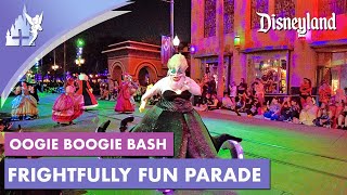 Disneys Frightfully FUN Parade at Oogie Boogie Bash in Disneyland 2023 [upl. by Adolf237]