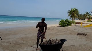 July 02 2024  The Beaches after Beryl Dover Beach with J Barbados Live [upl. by Lomasi]