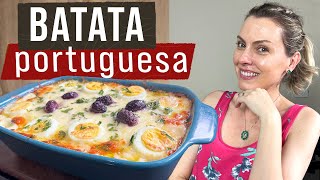 BATATA GRATINADA À MODA PORTUGUESA  RECEITA INCRÍVEL PARA SURPREENDER SEUS CONVIDADOS [upl. by Yattirb777]