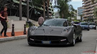 Horacio Pagani drives his Pagani Huayra in Monaco [upl. by Guillermo]