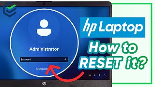 3 Ways HP Laptop Administrator Password Reset  How to Reset Admin Password without Password [upl. by Illom]