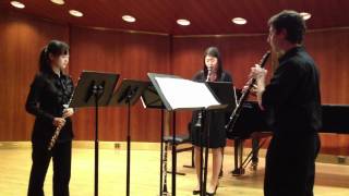 Trio for Flute Oboe and ClarinetGraham Cohen [upl. by Antonia]