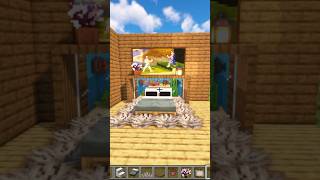 Minecraft Aquarium Bed🤯 minecraft minecraftbuilds minecrafttutorial shorts [upl. by Lenzi225]