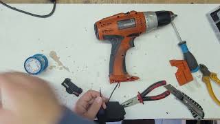 Parkside teamX 20V Battery adapter to Toolson Drill – Reviving old drill [upl. by Lein]