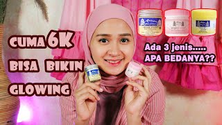 REVIEW SKINCARE JADUL HASELIN SEGER SNOW MOSTURIZING CREAM VANISHING CREAM DAN LIGHTENING CREAM [upl. by Josefina]