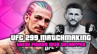 Every Fight To Make After UFC 299 OMalley vs Vera [upl. by Mohammad831]