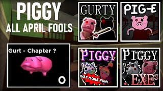 PIGGY ALL APRIL FOOLS 2020  2024 [upl. by Hareenum]