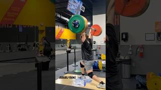 285lbs CleanPower Jerk2 Split Jerks [upl. by Aivull364]