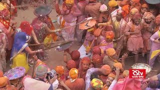 Lath Mar Holi of Barsana [upl. by Haleak527]