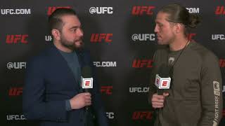 Brian Ortega quotTopuria me sorprendió entre Yair y yo solo hay respetoquot [upl. by Eenttirb]