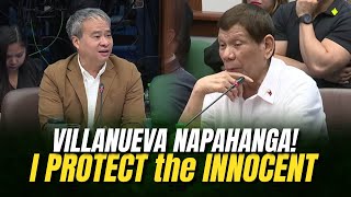 FPRRD NAGAGREE sa TANONG ni Sen VILLANUEVA [upl. by Hawk]