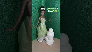 ¿Pintamos a Tiana de Cerámica🐸 tiana princessandthefrog disneyprincess disney [upl. by Odab290]