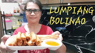 How to Make Fish LumpiaLumpiang Bolinao RecipeFelly [upl. by Drofyar]