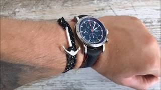 MühleGlashütte Teutonia Sport I Chronograph Wrist Handgelenk [upl. by Mortimer]