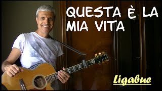 Questa è la mia vita accordi  Ligabue  Tutorial chitarra [upl. by Atiluap]