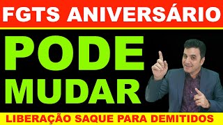 FGTS LIBERADO  VOCÊ ACHA QUE O SAQUE FGTS ANIVERSÁRIO VAI MUDAR [upl. by Ymmor]