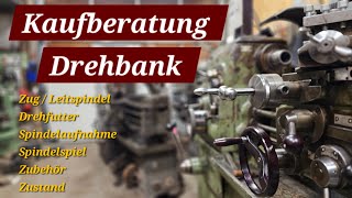 Kaufberatung Drehbank  Drehmaschine Das solltest du Wissen [upl. by Onej698]