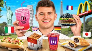 Tasting McDonalds From Around The World [upl. by Macdonald]