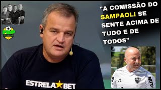 quotEU fiquei no corredor da MORTE com o SAMPAOLIquot Declarações fortes sobre o treinador no Galo FDP98 [upl. by Jessalyn161]