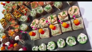 10 canapés apéritifs Apéro Dinatoire Avec Variétés De canapés Salés et verrine ممللحات بالعربية [upl. by Andrade375]