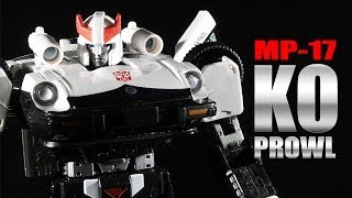 MP17 Prowl KO Takara Masterpiece figure review amp comparison [upl. by Madel323]