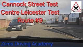 Cannock Street Test Centre Leicester Test Route 9 [upl. by Aaronson]