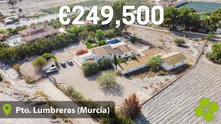 HOUSE TOUR SPAIN  Country house in Puerto Lumbreras  €249500  ref 02446 [upl. by Assirrak]