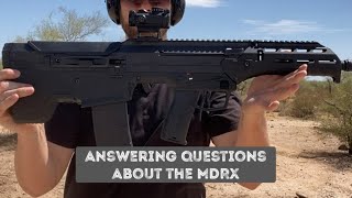 Answering malfunction questions about the MDRX Rifle [upl. by Baggs]