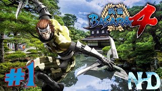 Lets Play Sengoku Basara 4 Sumeragi Sasuke Sarutobi  pt1 Stage Ootomo Xavi Land Grand Opening [upl. by Foulk]