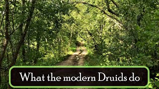 What do the modern Druids do [upl. by Katy]