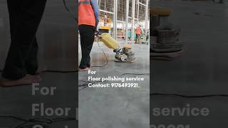 Industrial Concrete Floor Polishing By MONISHA ENTERPRISES floorcare floorpolishfloormaintenance [upl. by Menken383]