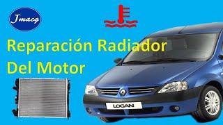 Reparación Radiador Renault Logan Logan [upl. by Arline]