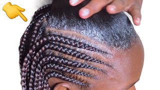 Cornrows to try  feeding in braids vs Knotless braiding for beginners JANEILHAIRCOLLECTION [upl. by Oliy902]