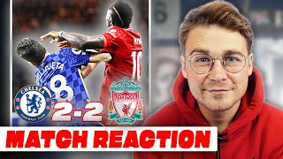 CHELSEA 22 LIVERPOOL  MATCH REACTION [upl. by Dnaltruoc]